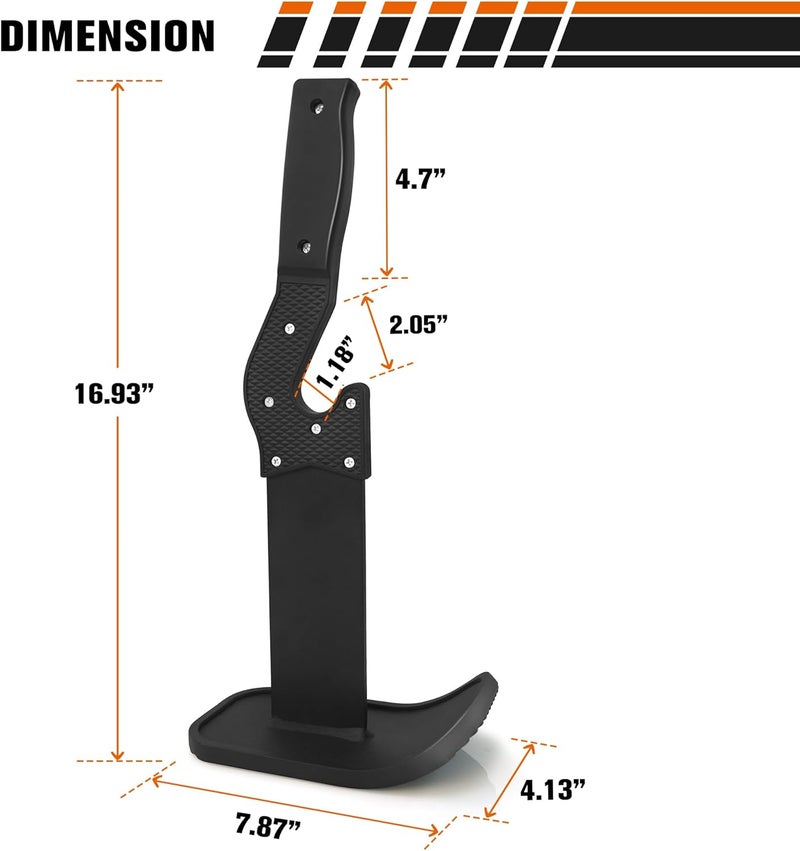 RitFit Deadlift Jack/Barbell Jack Unload 660LB Barbell Stand With Non-slip Handle and Base, Perfect for Deadlift and Powerlifting - Image 2